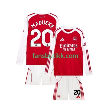 Fotballdrakt Arsenal Noni Madueke 20 Barn Hjemmetrøye 2025-2026 Langermet